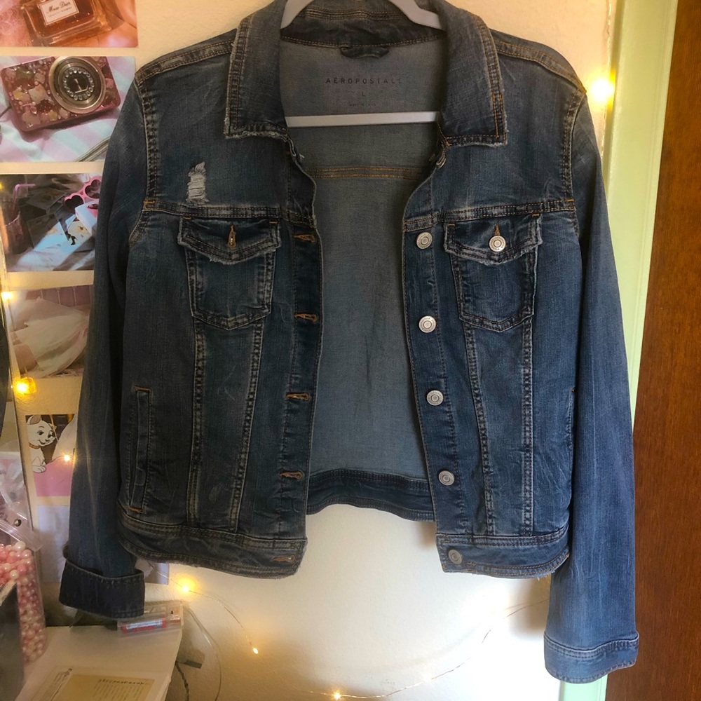 aeropostale jean jacket
